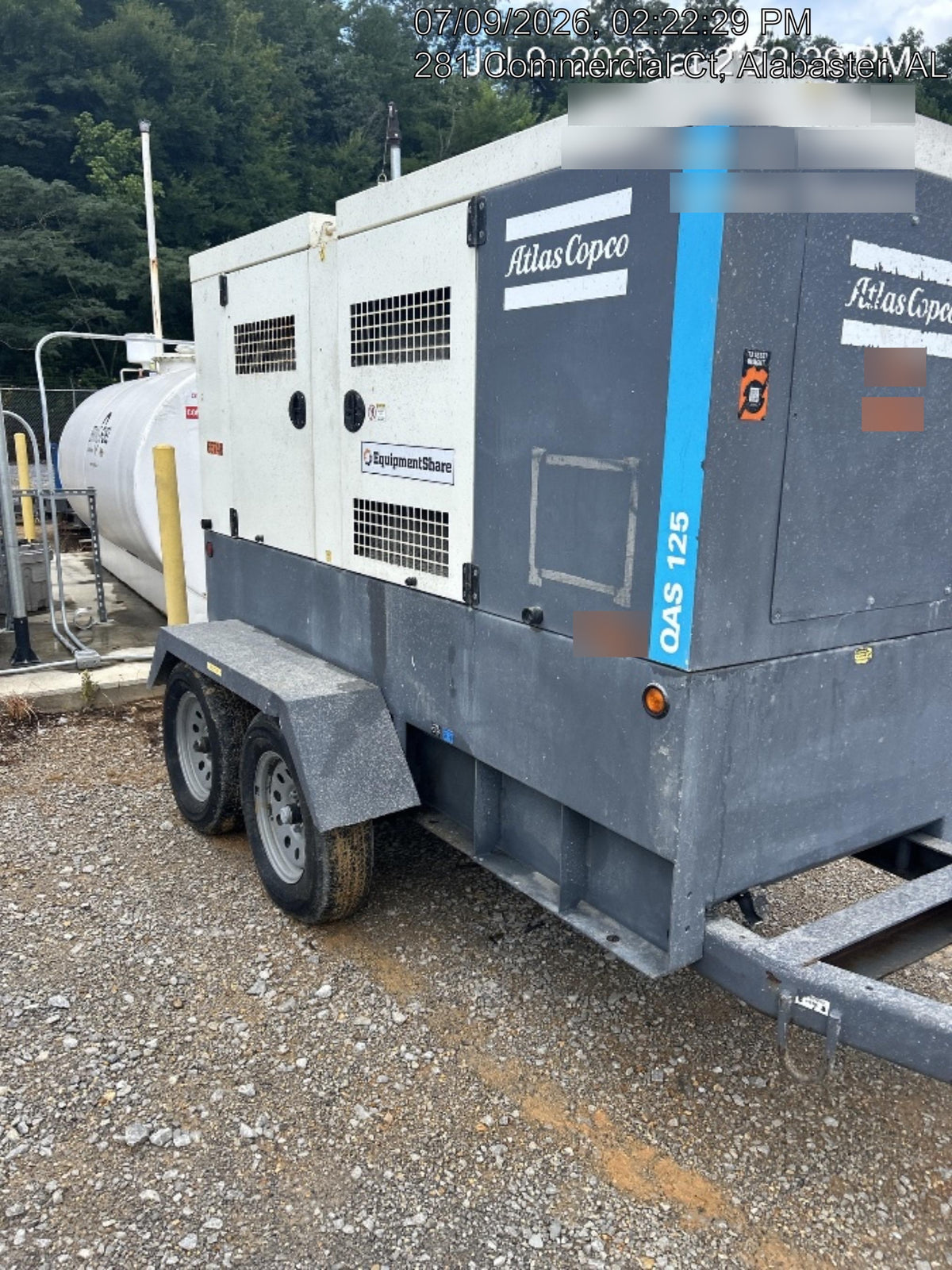 2020 ATLAS COPCO QAS 125