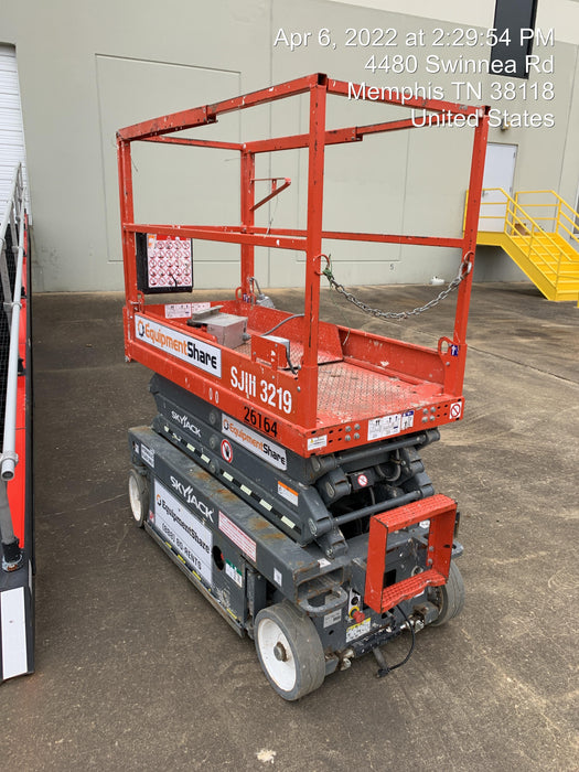 2019 Skyjack SJIII-3219 Stand. w/Trojan Batteries