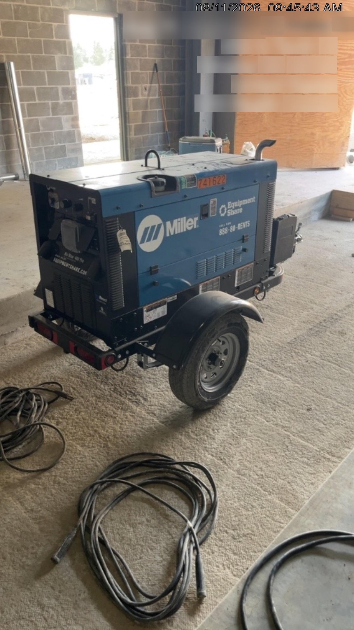 2026 MILLER ELECTRIC BIG BLUE 400