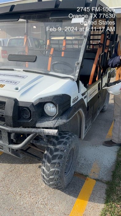 2022 Kawasaki Mule PRO-DXT Standard Options, Backup Alarm, Beacon, Plastic Hard Top, Poly Windshield, Horn Kit