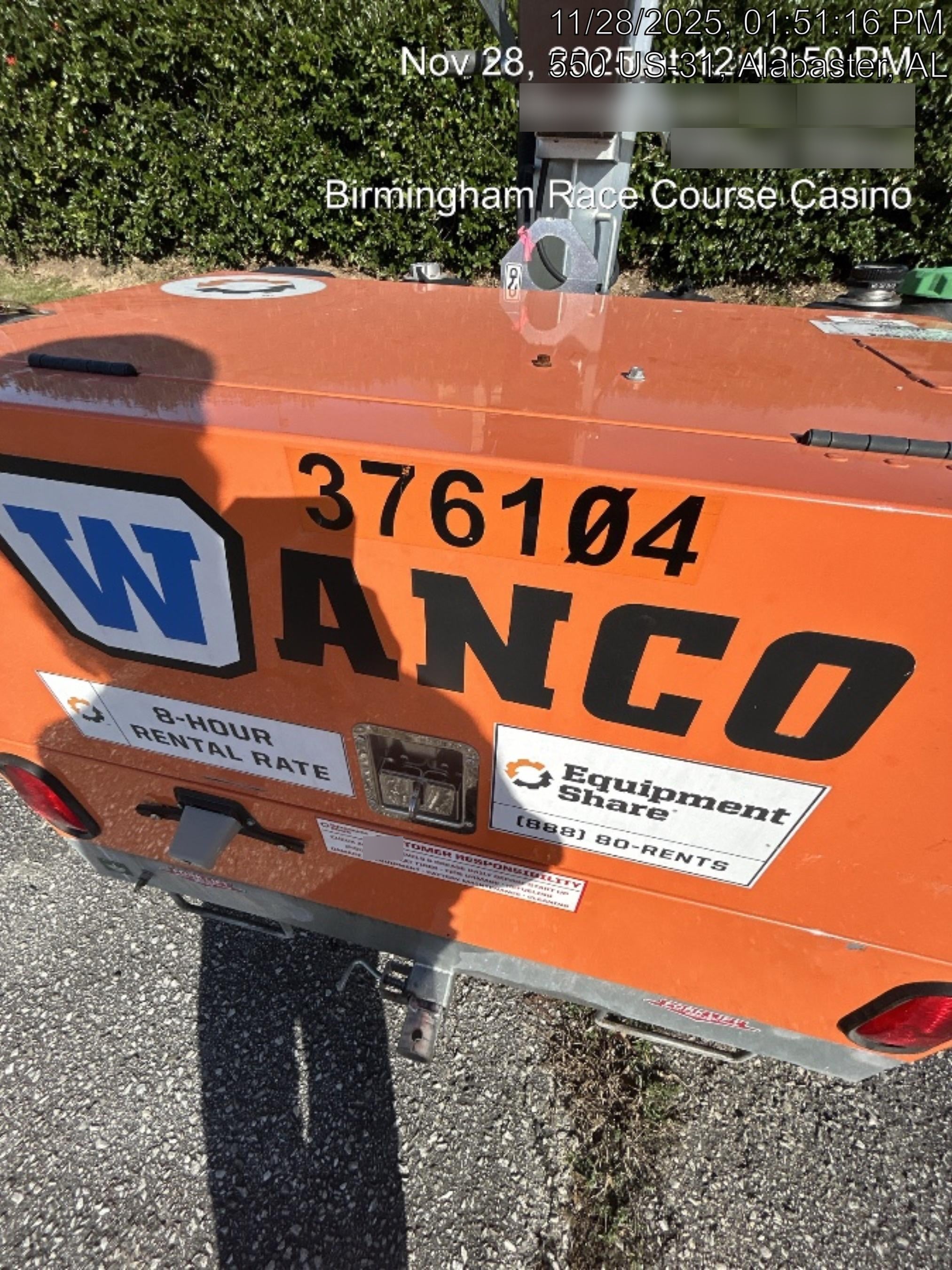 2023 Wanco WLTT-4MM4K Diesel, Deep Sea Controller, Shore Power Plug, Auto Start, (4) 350W LED Floodlights, 4kW Generator, 60 Gal Fuel Tank, 2" Ball, T3