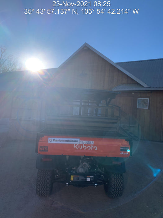 Kubota RTV-X1140W-H Plastic Canopy, Windshield Acrylic Clear, LED Strobe Light, Wire Harness Kit, Back up Alarm