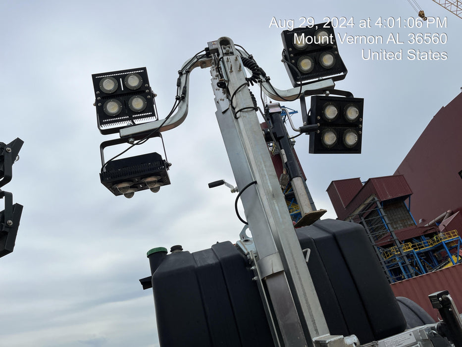 2023 Wanco WLTT-4MM4K Diesel, Deep Sea Controller, Shore Power Plug, Auto Start, (4) 350W LED Floodlights, 4kW Generator, 60 Gal Fuel Tank, 2" Ball, T3