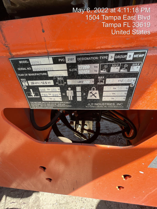 2021 JLG 660SJ