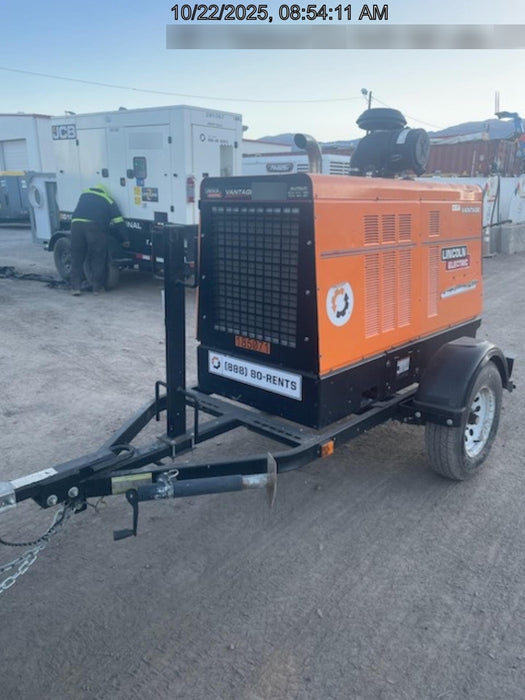 2021 Lincoln Electric Vantage 549X Ready Pak 3, ORANGE (includes trailer, cable rack, fender light kit)