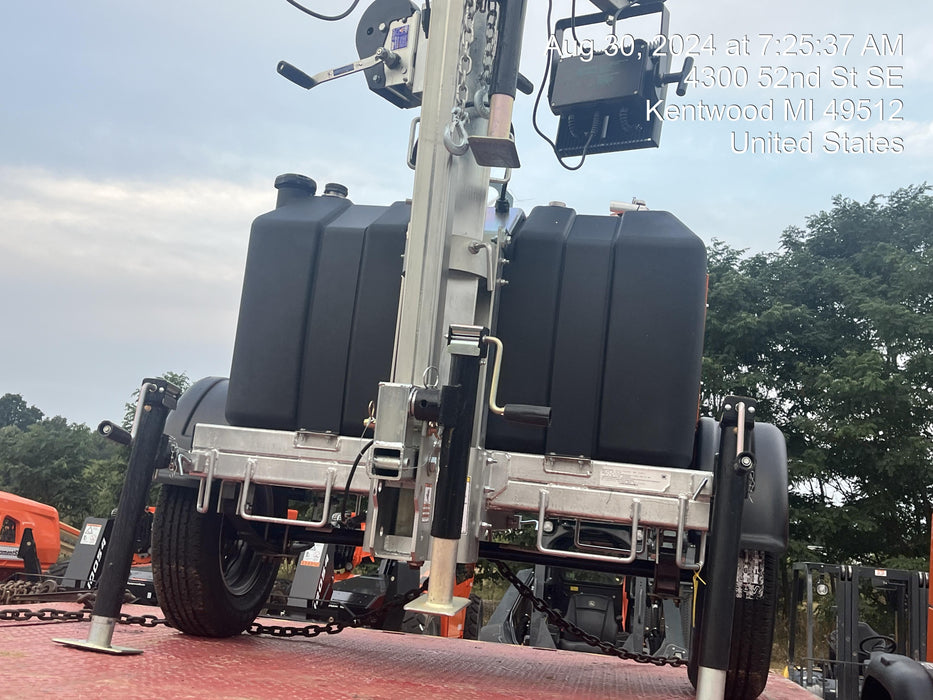 2024 Wanco WLTT-4MM4K Diesel, Deep Sea Controller, Shore Power Plug, Auto Start, (4) 350W LED Floodlights, 4kW Generator, 60 Gal Fuel Tank, 2" Ball, T3