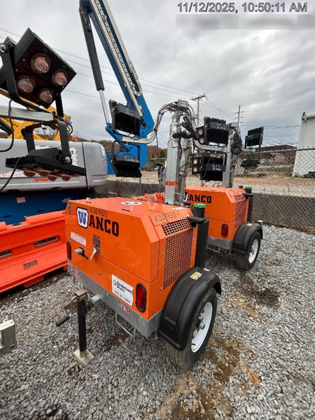 2024 Wanco WLTT-4MM4K Diesel, Deep Sea Controller, Shore Power Plug, Auto Start, (4) 350W LED Floodlights, 4kW Generator, 60 Gal Fuel Tank, 2" Ball, T3