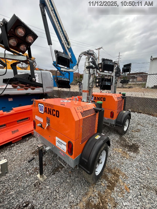 2024 Wanco WLTT-4MM4K Diesel, Deep Sea Controller, Shore Power Plug, Auto Start, (4) 350W LED Floodlights, 4kW Generator, 60 Gal Fuel Tank, 2" Ball, T3