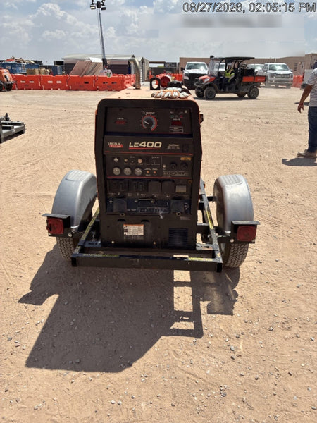 2022 Lincoln Electric LE400 Kubota V1505, Trlr, Cable Rack, Light Kit, ES Decals, T3