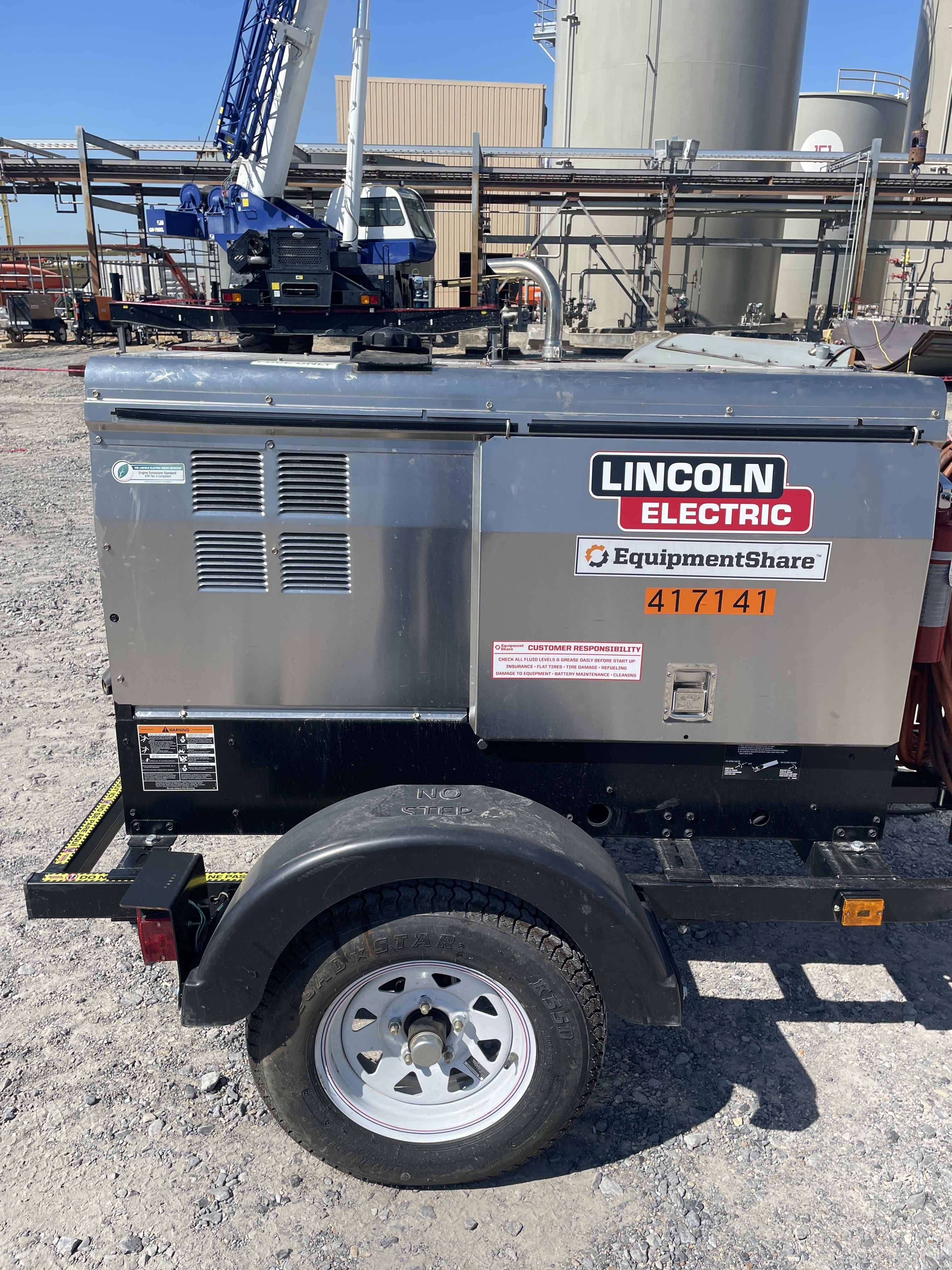 2024 Lincoln Electric LE400 Kubota V1505, Trlr, Cable Rack, Light Kit, ES Decals, T3
