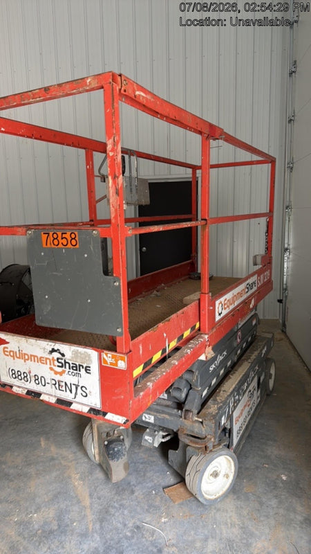 2018 Skyjack SJIII-3219 Skyjack SJIII3219 Scissor Lift w/Trojan Batteries