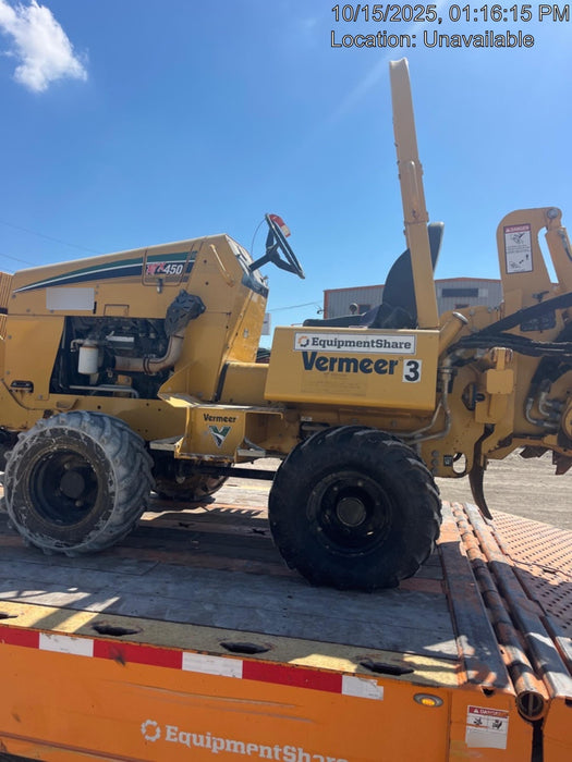 2019 VERMEER RTX450