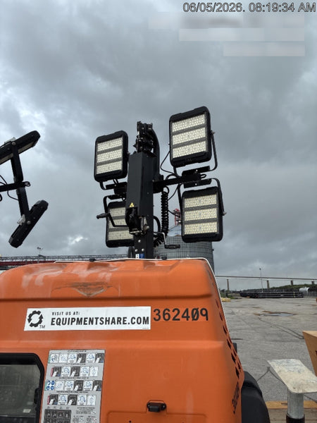 2023 Generac MLT2 Diesel, Flex Switch 120V Input, Powerzone Controller, 
(4) 320W LED Lights, 4kW Generator, 39.9 Gal Fuel Tank, 2" Ball, T3