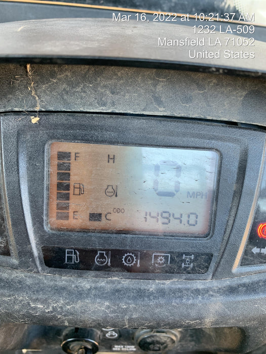 2021 Kubota RTV-X1140W-H Plastic Canopy, Windshield Acrylic Clear, LED Strobe Light, Wire Harness Kit, Back up Alarm