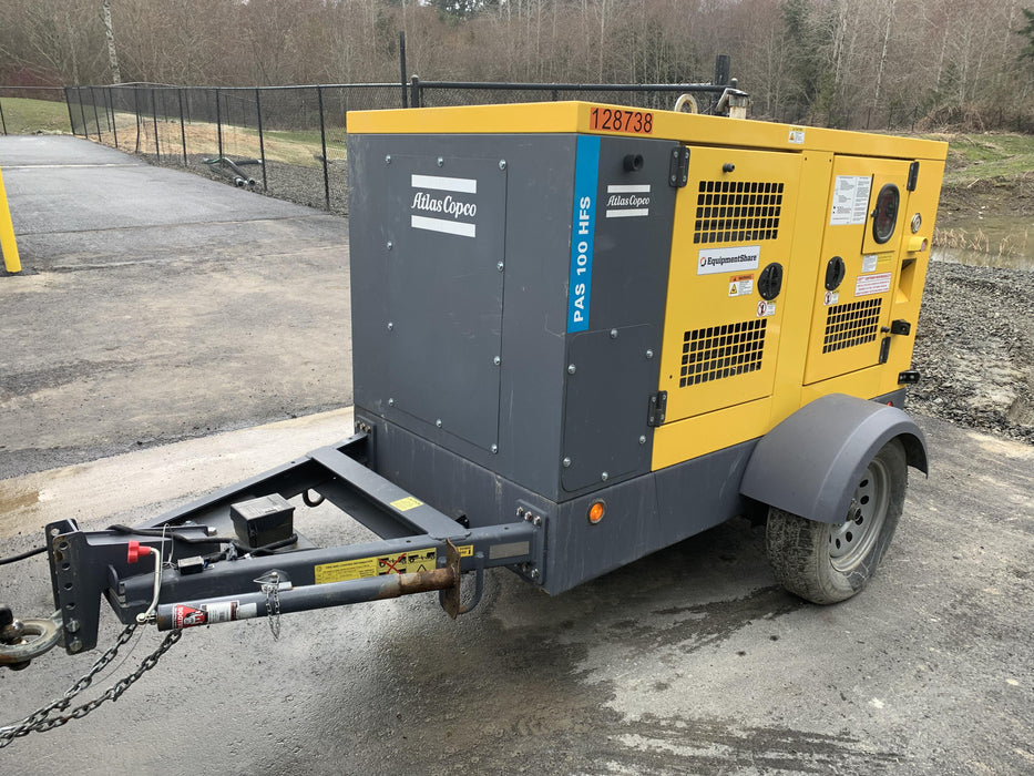 2020 ATLAS COPCO PAS 100 HF CS Enclosed