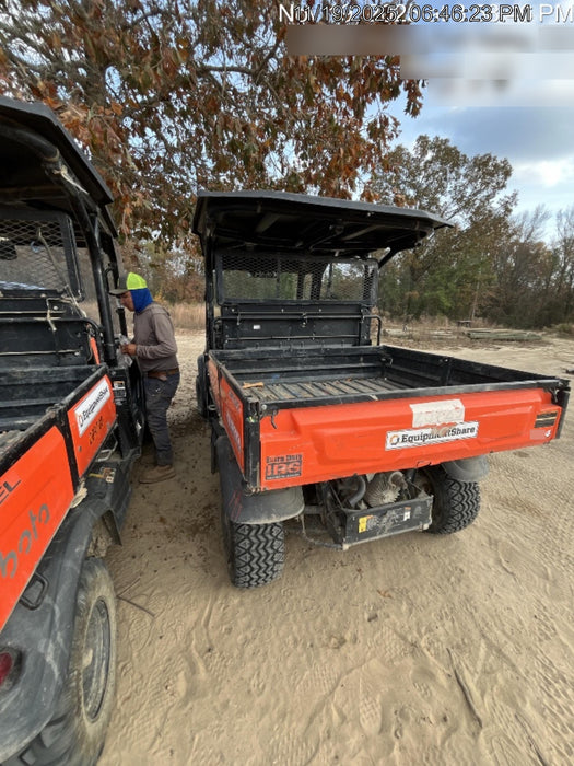 2019 Kubota RTV-X1140W-H 4wd Utility Cart, LED Strobe, Windshield Tempered Glass, Pastic Canopy, Wire Harness Kit, Backup Alarm