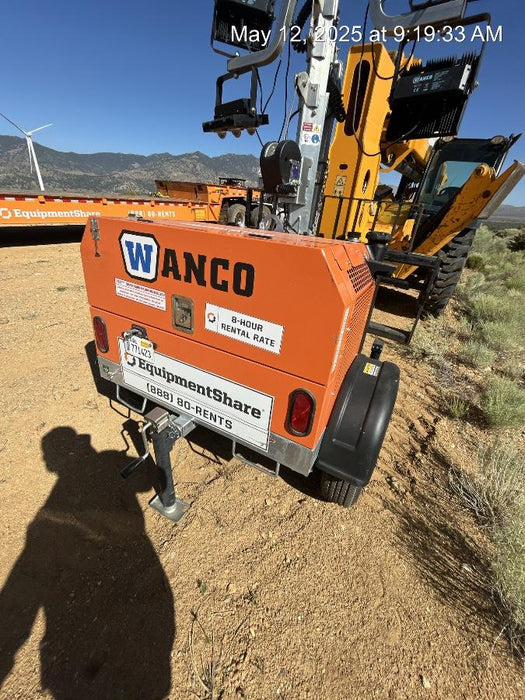 2024 Wanco WLTT-4MM4K Diesel, Deep Sea Controller, Shore Power Plug, Auto Start, (4) 350W LED Floodlights, 4kW Generator, 60 Gal Fuel Tank, 2" Ball, T3