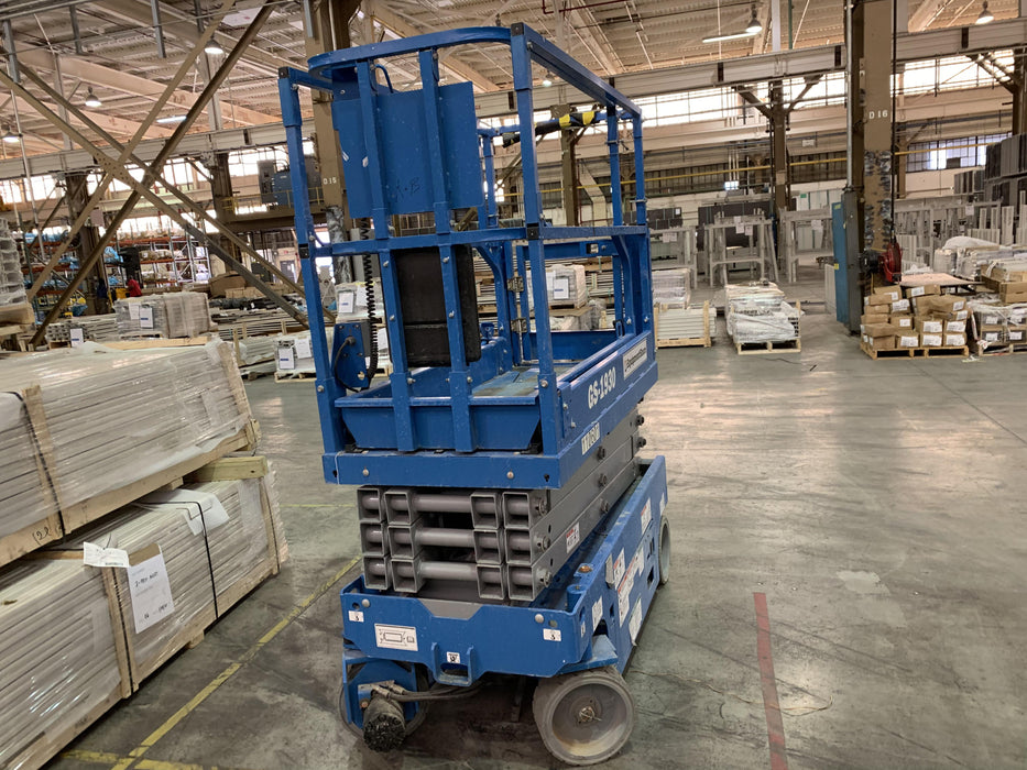 2020 Genie GS-1930 Solid Non Marking Tires, Beacon, Folding rails with half height swing gate