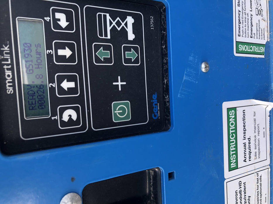 2018 Genie GS-1930 Genie GS-1930 w/Fixed Rail, Chain Entry