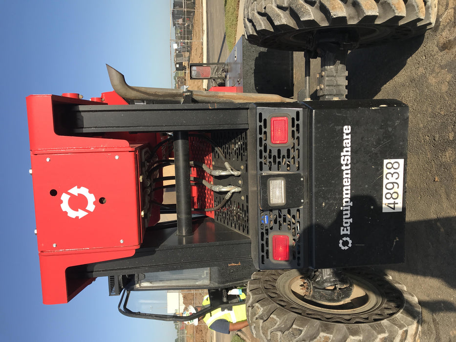 2020 Manitou MTA8044 74hp T4F, Cab/Heat/Air, Cab and Boom LED work lights, Auxiliary Hydraulics, Solid Tires, Amber strobe, Lift Hook w/66" Carriage, 60" Forks