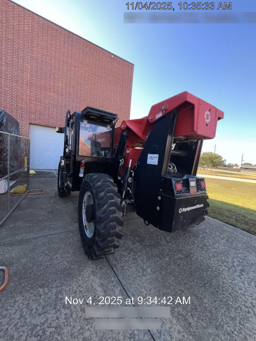 2019 Manitou MTA8044 74hp T4F, Cab/Heat/Air, Cab and Boom LED work lights, Auxiliary Hydraulics, Solid Tires, Amber strobe, Lift Hook 66" Carriage, 60" Forks