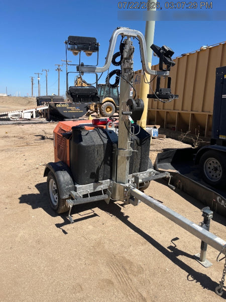 2024 Wanco WLTT-4MM4K Diesel, Deep Sea Controller, Shore Power Plug, Auto Start, (4) 350W LED Floodlights, 4kW Generator, 60 Gal Fuel Tank, 2" Ball, T3