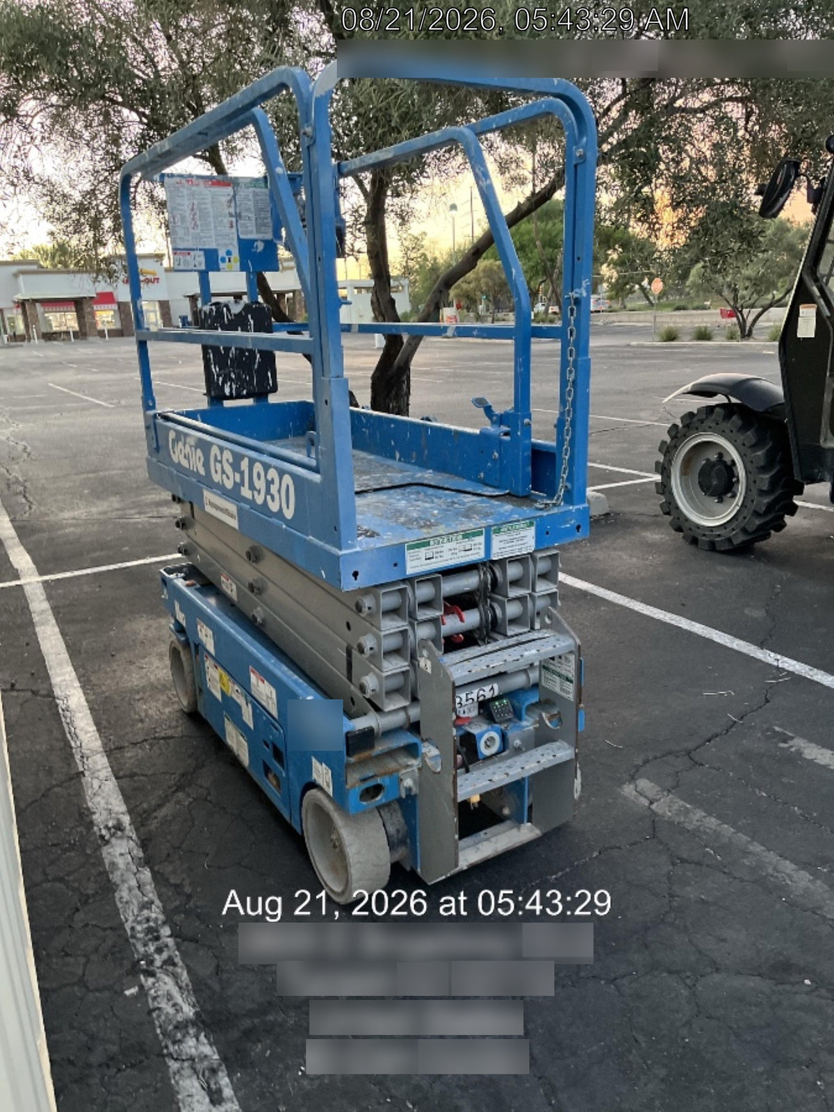 2020 Genie GS-1930 Standard Machine