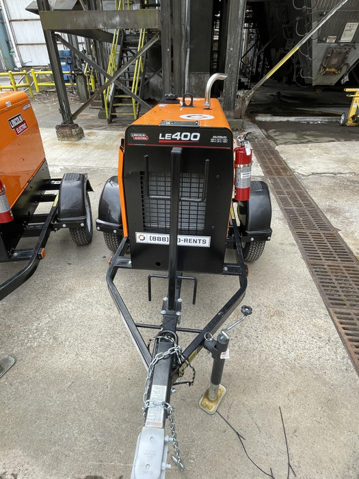 2023 Lincoln Electric LE400 Kubota V1505, Trlr, Cable Rack, Light Kit, ES Decals, T3