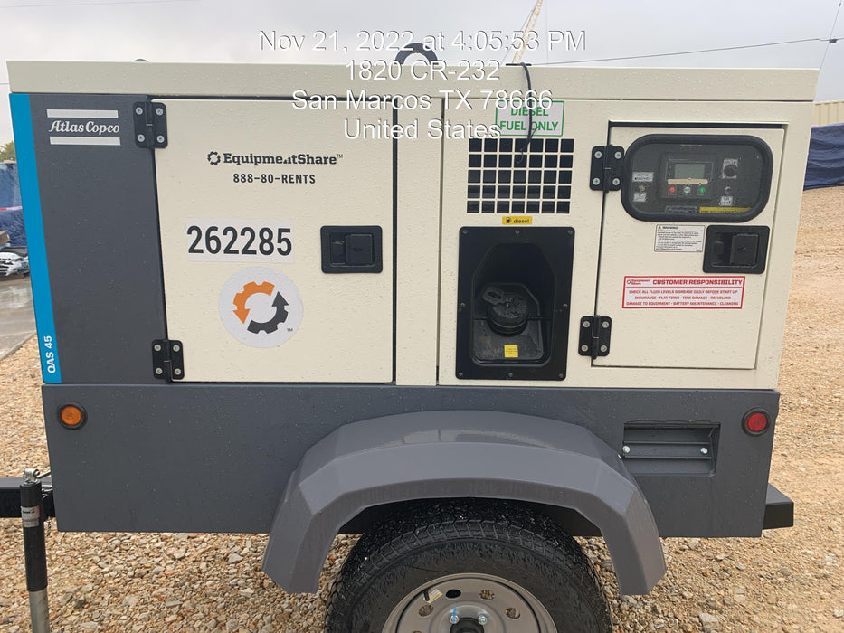 2022 ATLAS COPCO QAS45 CWK