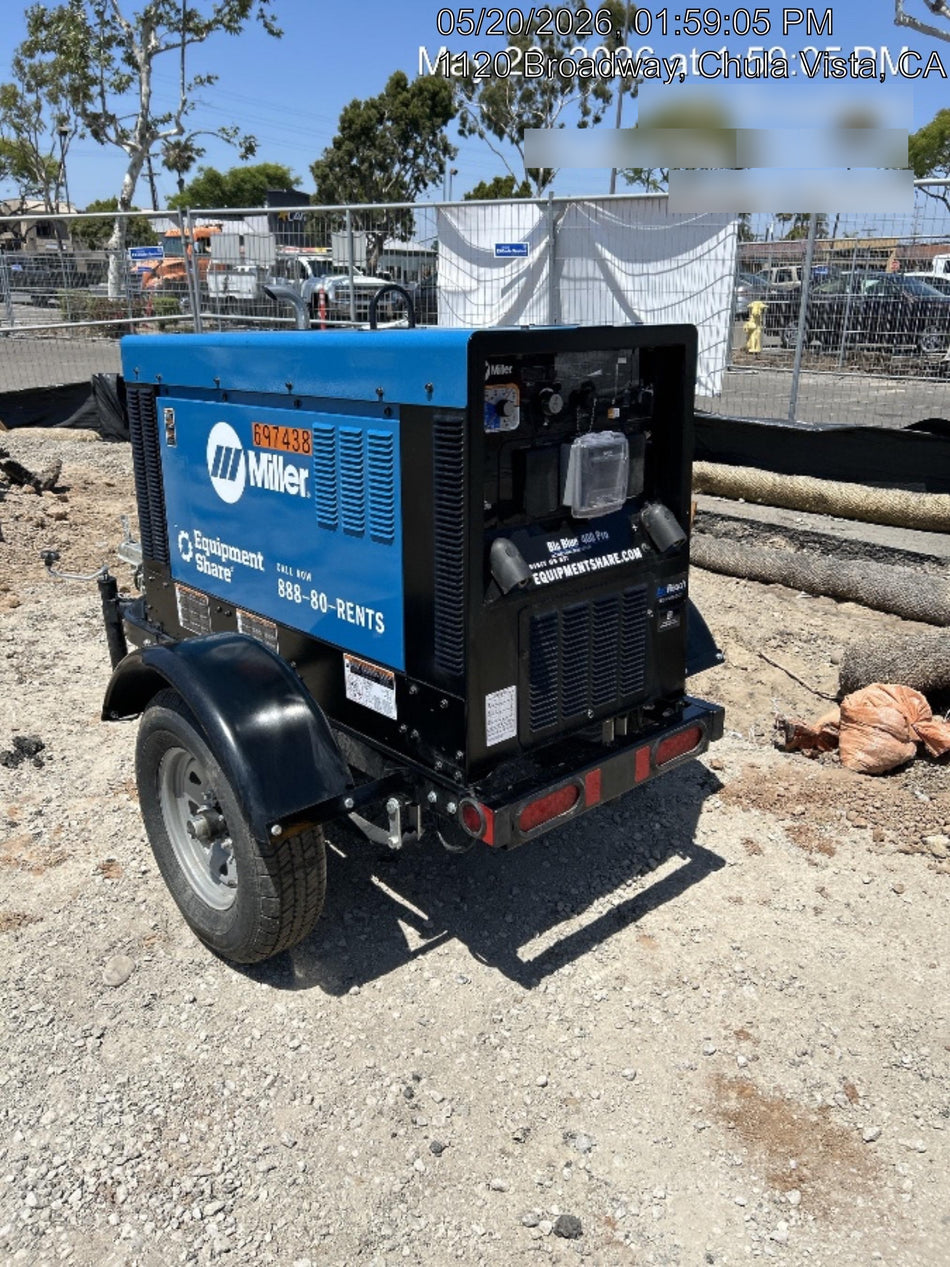 2026 MILLER ELECTRIC BIG BLUE 400