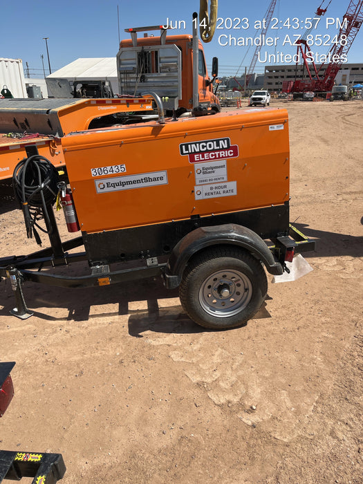 2023 Lincoln Electric LE400 Kubota V1505, Trlr, Cable Rack, Light Kit, ES Decals, T3