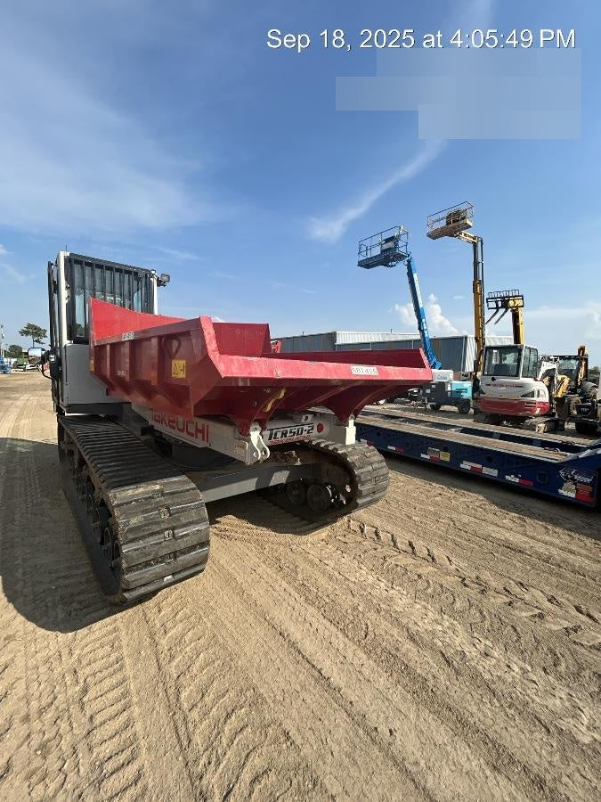 2025 TAKEUCHI TCR 50-2CR