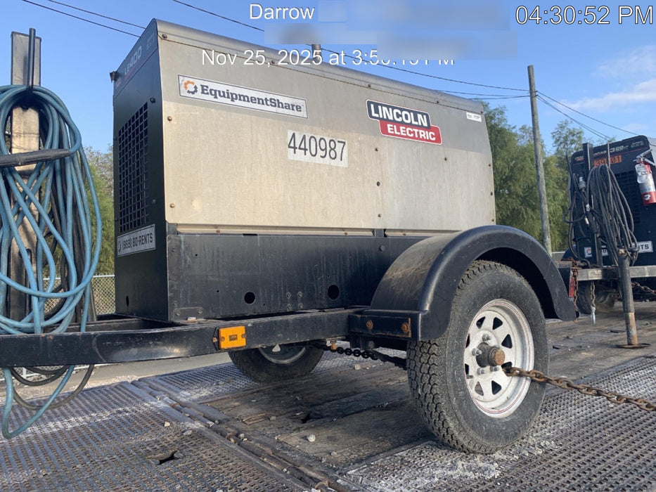 2024 Lincoln Electric LE400 Kubota V1505, Trlr, Cable Rack, Light Kit, ES Decals, T3