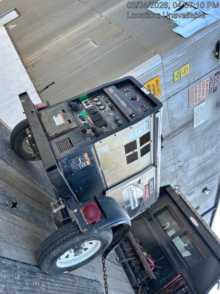 2019 Lincoln Electric Vantage 322 Welder Ready-Pak 3, Two wheel trailer, Fender and Light kit, Cable Rack