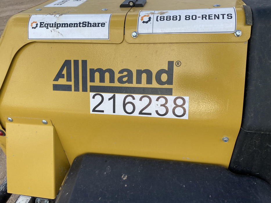 2022 Allmand NLV3GR (4) LED Light Fixture 350W, 23' Vertical Mast, 3kW Prime, Towable, Deep Sea L401, Leveling Jacks, Yanmar T4F 5.8hp