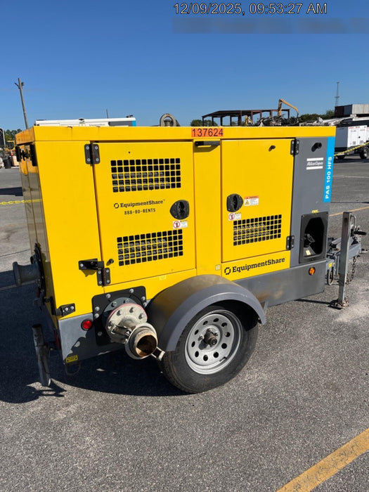 2021 ATLAS COPCO PAS 100 HF CS Enclosed