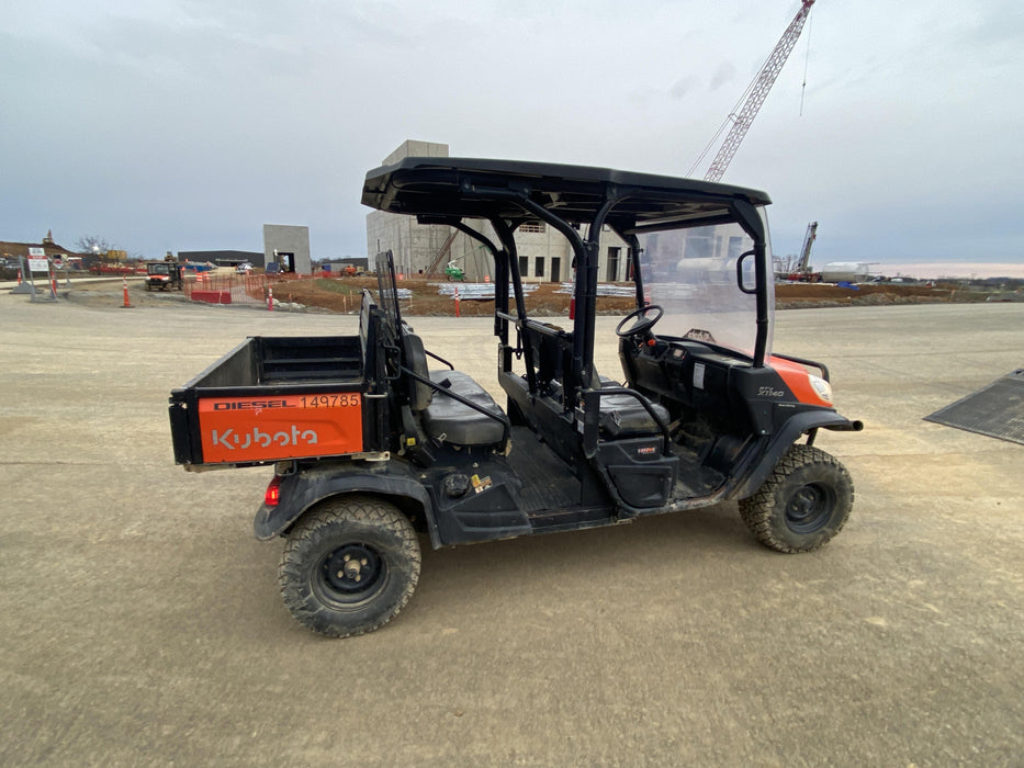 2022 Kubota RTV-X1140W-H Plastic Canopy, Windshield Acrylic Clear, LED Strobe Light, Wire Harness Kit, Back up Alarm