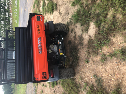 2020 Kubota RTV-X1140W-H 4WD utility cart -LED strobe -Windshield tempered glass -Plastic canopy -Wire harness kit -Backup alarm