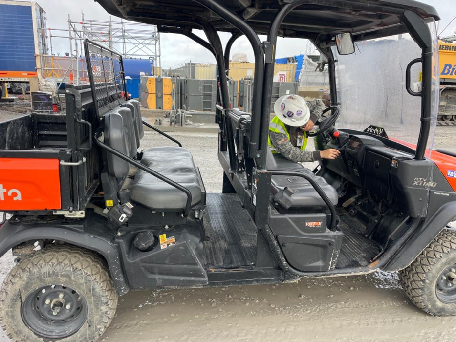 2023 Kubota RTV-X1140W-H 4WD, LED Strobe, Windshield Acrylic Clear, Plastic Canopy, Wire Harness Kit, Backup Alarm