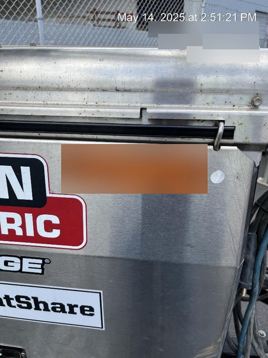 2019 Lincoln Electric Vantage 322 Welder Ready-Pak 3, Two wheel trailer, Fender and Light kit, Cable Rack