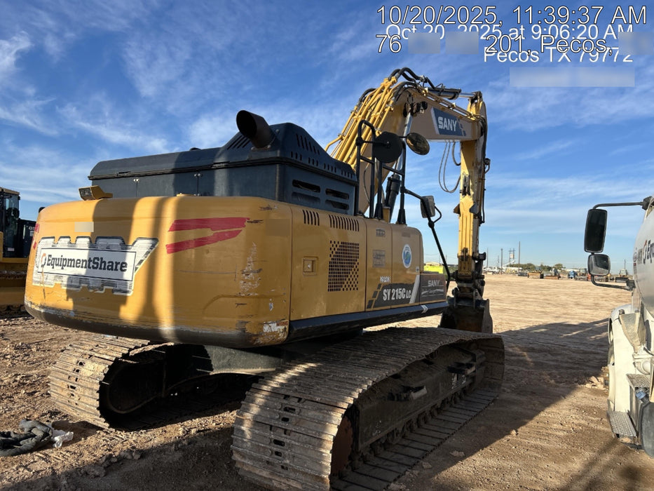 2019 SANY SY215