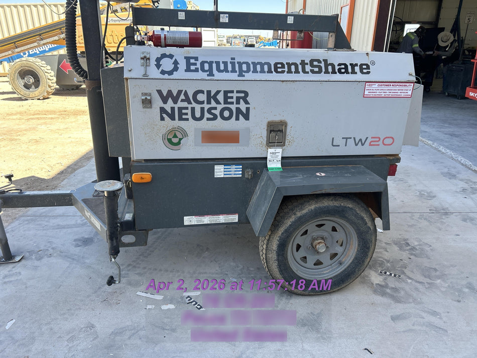 2020 WACKER NEUSON LTW20Z1