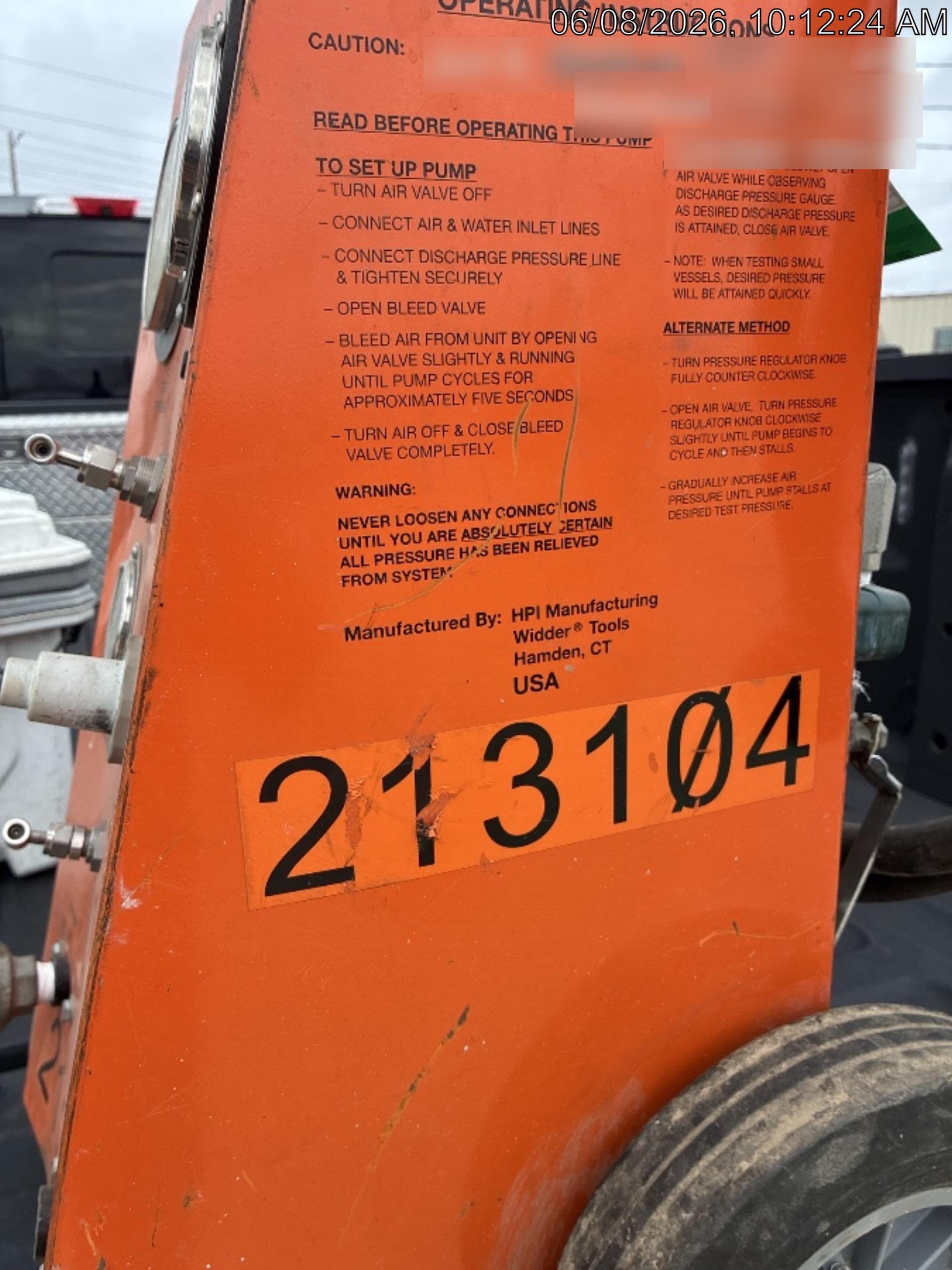 2022 WIDDER 11100