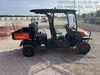 2021 Kubota RTV-X1140W-H Plastic Canopy, Windshield Acrylic Clear, LED Strobe Light, Wire Harness Kit, Back up Alarm
