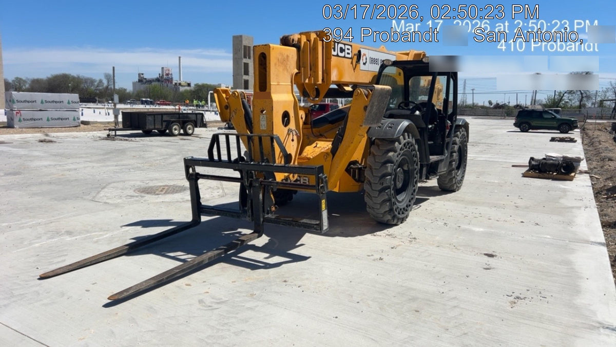 2020 JCB 510-56 Canopy, Solid Tires, Work Lights, Beacon, Aux Hydraulics, Back up Alarm, Lifting Eye, ES Decals