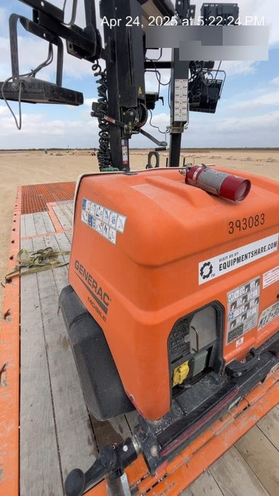 2024 Generac MLT2 Diesel, Flex Switch 120V Input, Powerzone Controller, 
(4) 320W LED Lights, 4kW Generator, 39.9 Gal Fuel Tank, 2" Ball, T3