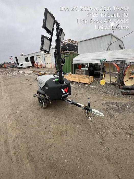 2024 Wacker Neuson LTT4 Diesel, Kohler KDW702, Deep Sea Controller, Auto Start, LED 320W, Bypass Outlet, T3