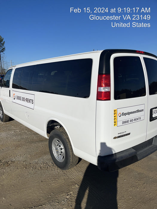 2023 CHEVROLET Express Van - Rental