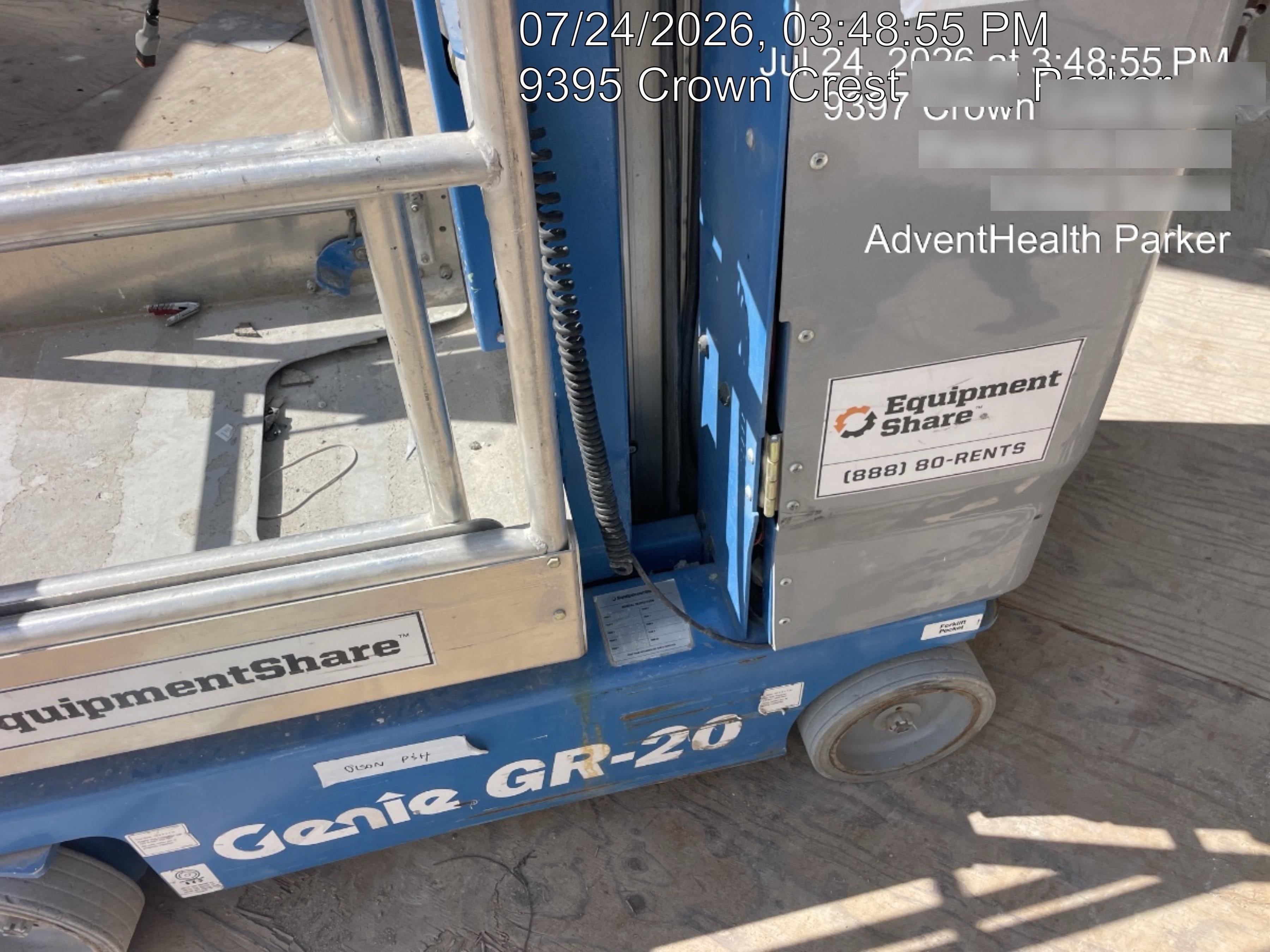 2021 GENIE GR-20