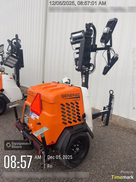 2024 Generac MLT6SKDS-STD4 ELEC WINCH Diesel, Electric Winch Mast, Powerzone Controller, (4) 320W LED Lights, 4kW Generator, 39.9 Gal Fuel Tank, 2" Ball, T3